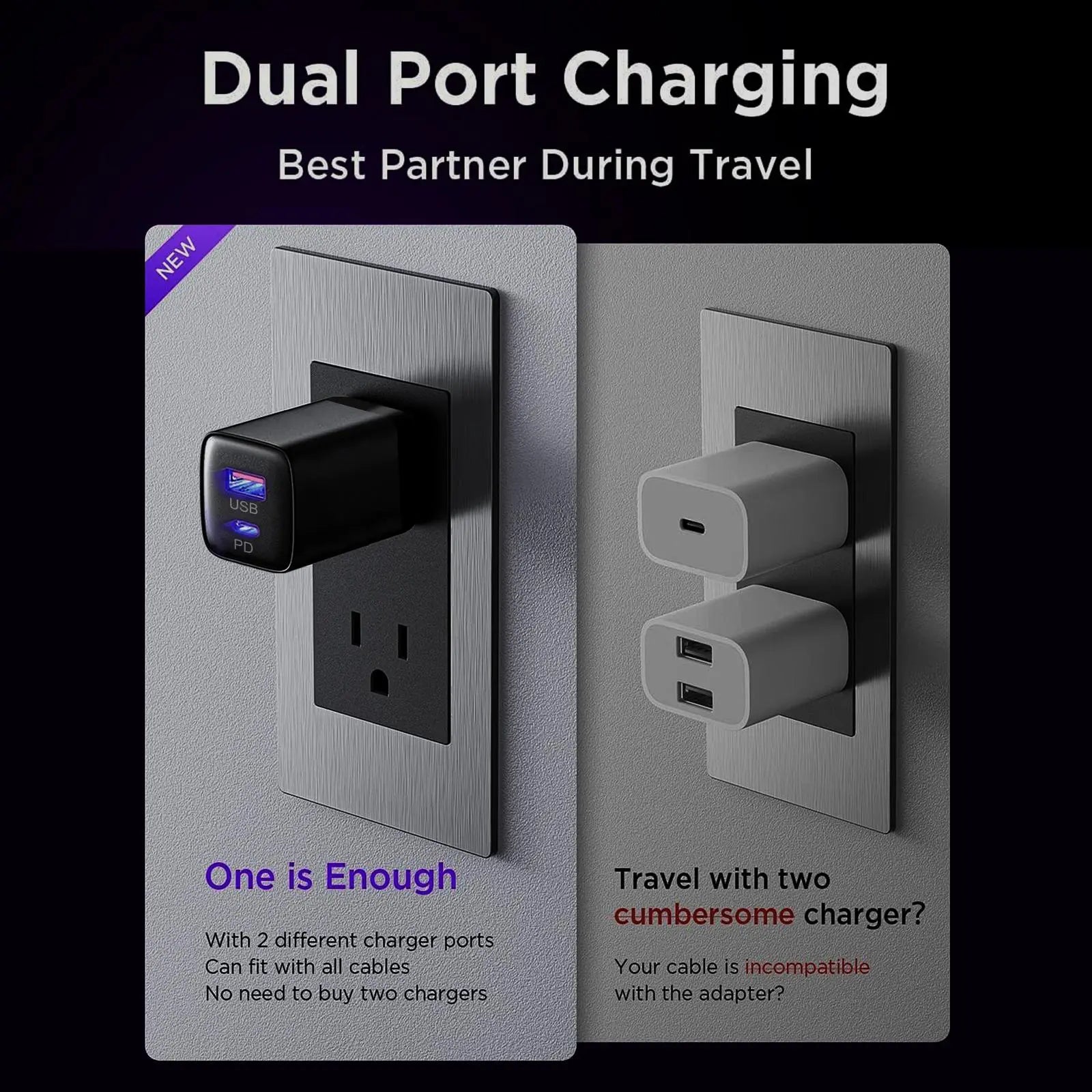 240W 4-in-1 Multi USB Charging Cable with USB A, Type-C, Lightning - MAX Fast Charging & Data Sync for iPhone 17/16/15/14/13, iPad Pro