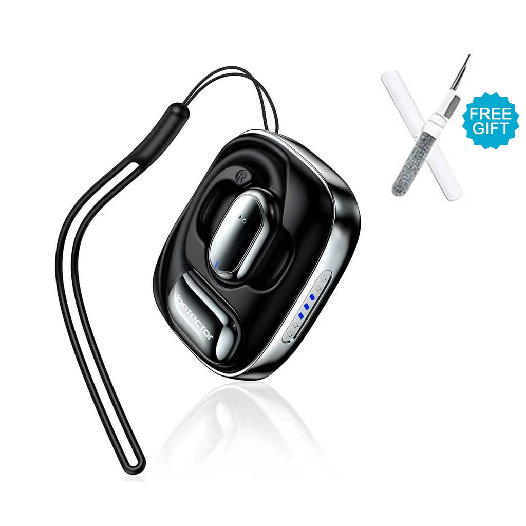 Petector OS-S1 Wireless Bluetooth Earbuds, Bluetooth 5.4 Earphones for Faster, Stable Connection & Low Power Use, Fast Charging, Touch Controls, Supports 164 Languages with APP