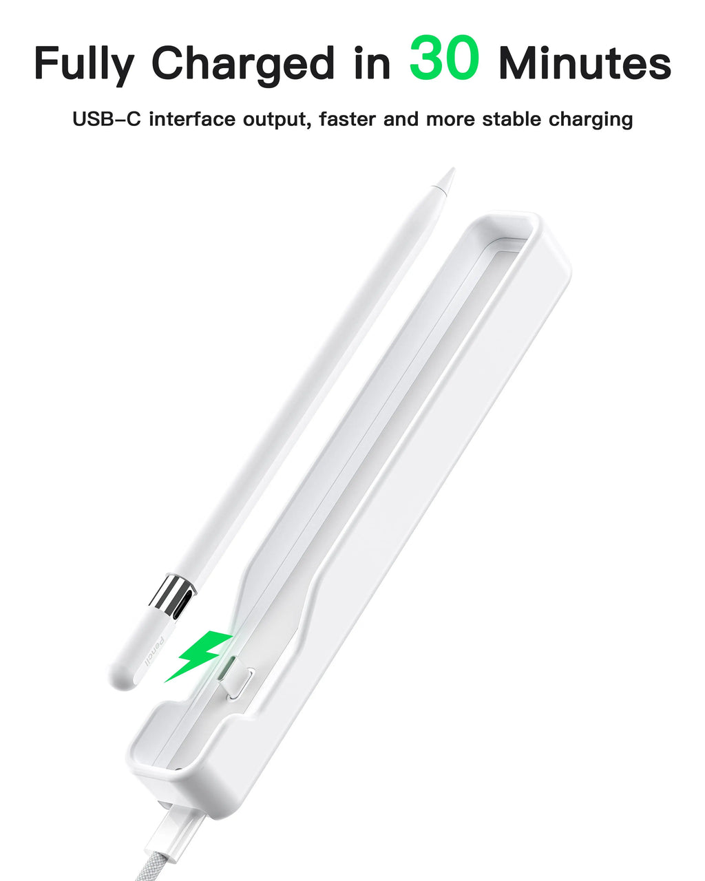 USB-C Charging Dock for Apple Pencil 3 (USB-C) & 2&1 Smartphone Cellphone