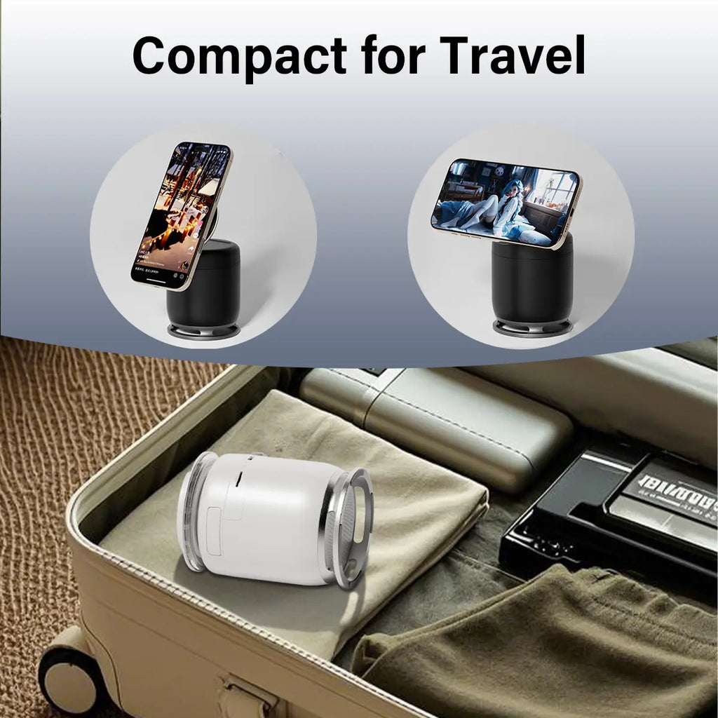 VAISEKE 3 in 1 Charging Station,Magnetic Wireless Charger with Light & Bluetooth Speaker for Apple MagSafe Charger Stand,Foldable Nightstand Charging Station for iPhone,Airpods,Watch